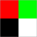 4x4 RGB image file